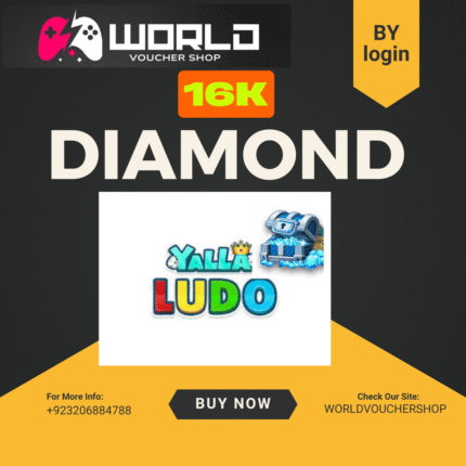 Top-up your Yalla Ludo account with 16,000 Diamonds quickly and safely! We deliver a secure and reliable recharge service for all players. 📌 Requirements: Login Information is required (Email/Username + Password) Please disable 2-step verification before sending details Log out from all devices during the top-up Your account details remain 100% private and secure 📌 Delivery Time: Usually completed within 5–20 minutes You will receive confirmation after the recharge is done 📌 Important Notes: No refund once the top-up process has started Ensure your login information is correct to avoid delays Upgrade your game instantly with 16K Diamonds and enjoy a smoother Yalla Ludo experience!
